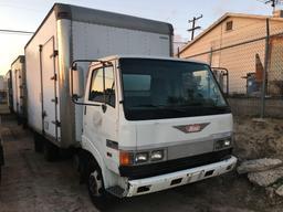 1992 HINO FB15 BOX TRUCK