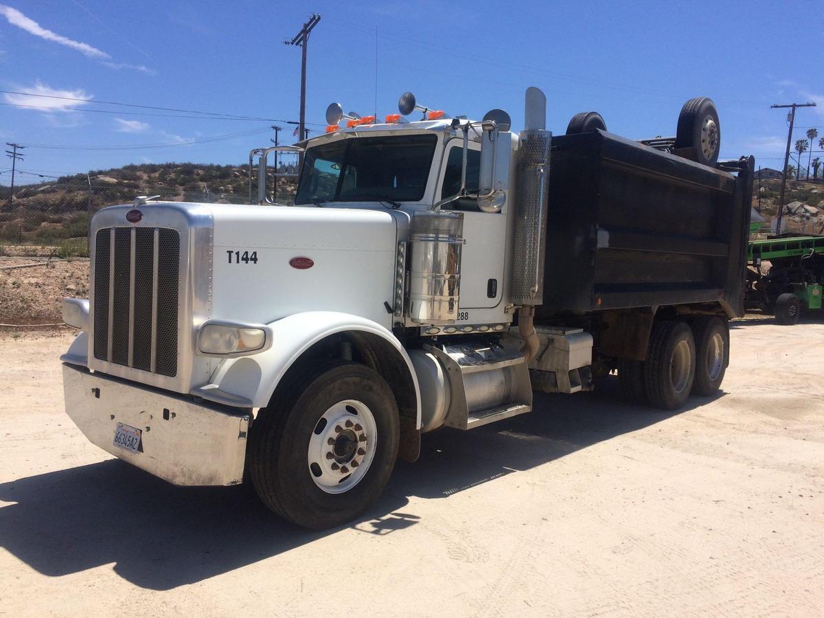 2008 PETERBILT 388 DUMP TRUCK