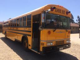 OFFSITE LOT - 1992 BLUE BIRD SCHOOL BUS