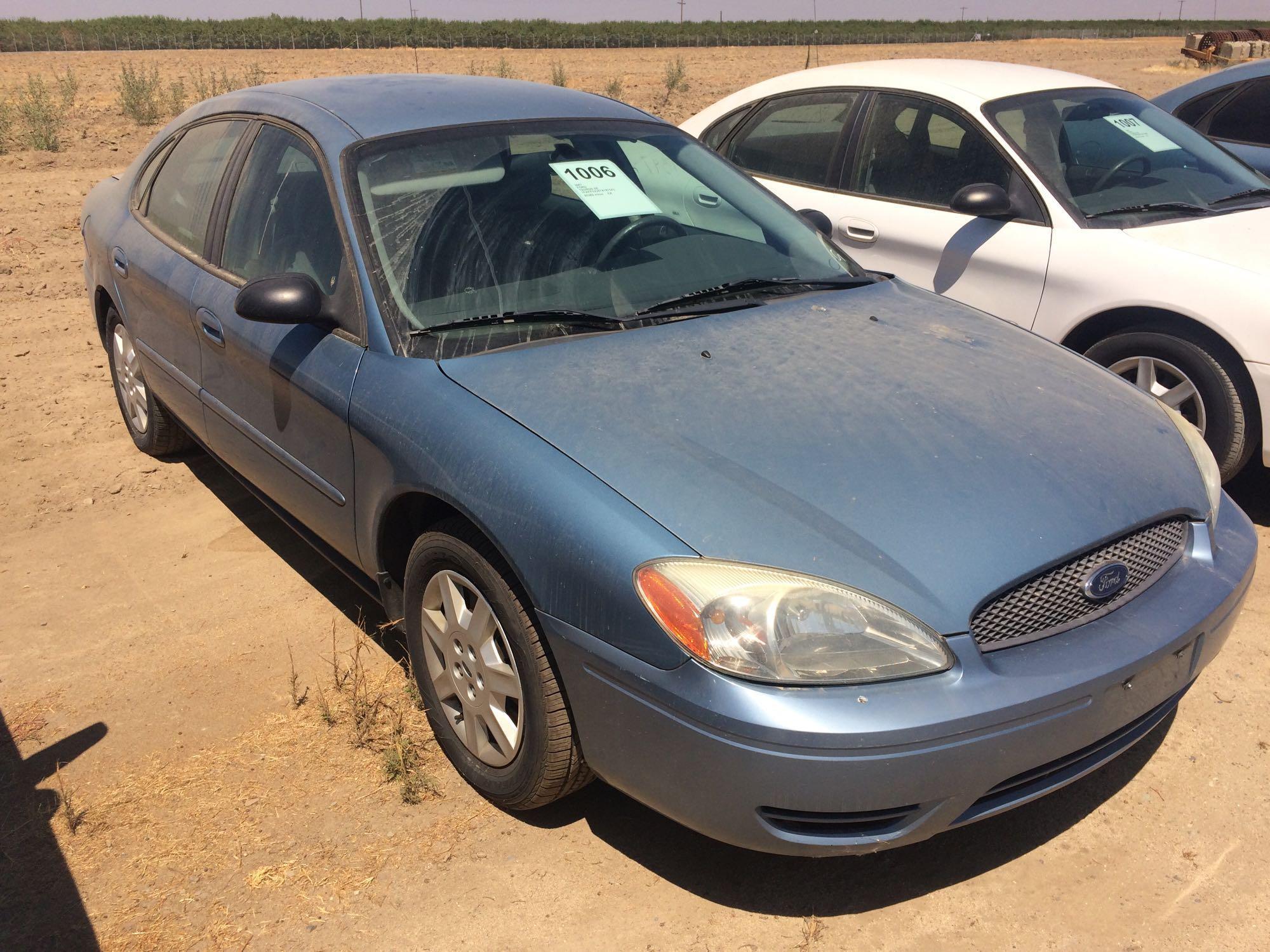 2007 FORD TAURUS SE