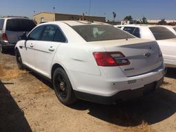 2013 FORD TAURUS POLICE INTERCEPTOR AWD