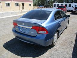 2009 HONDA CIVIC HYBRID