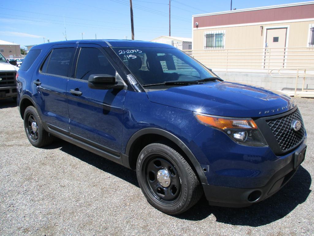 2015 FORD INTERCEPTOR SUV