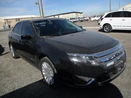 2012 FORD FUSION HYBRID