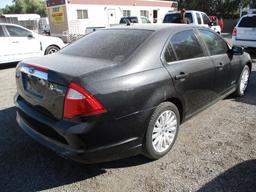 2012 FORD FUSION HYBRID