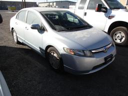 2008 HONDA CIVIC HYBRID