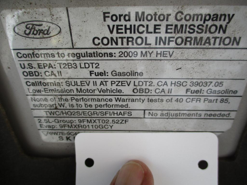 2009 FORD ESCAPE HYBRID