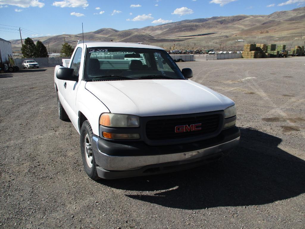 2001 GMC 1500 PICKUP