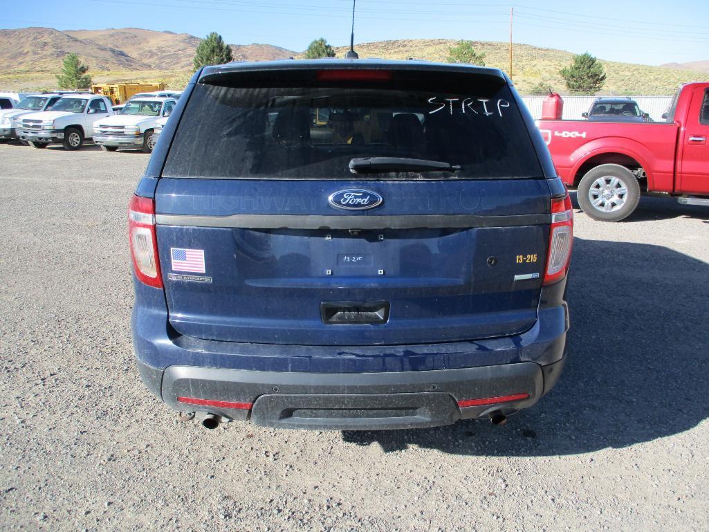 2013 FORD INTERCEPTOR SUV