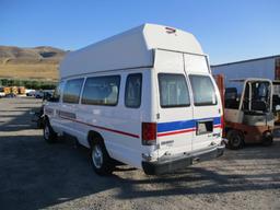 2012 FORD E-350 HIGH CUBE SHUTTLE