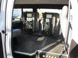 2012 FORD E-350 HIGH CUBE SHUTTLE