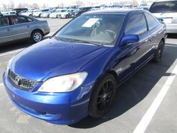 2004 HONDA CIVIC LX RBLT