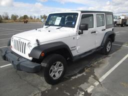 2013 JEEP WRANGLER 4X4 RH