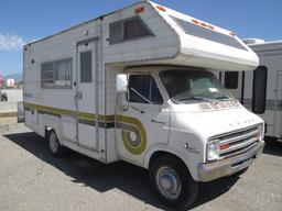 1975 DODGE MOTORHOME