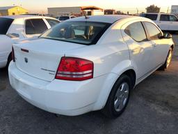 2010 DODGE AVENGER SXT