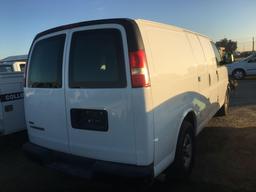 2008 CHEV EXPRESS CARGO VAN