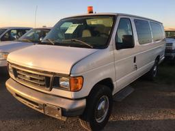 2006 FORD E350 PASSENGER VAN