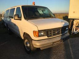 2006 FORD E350 PASSENGER VAN