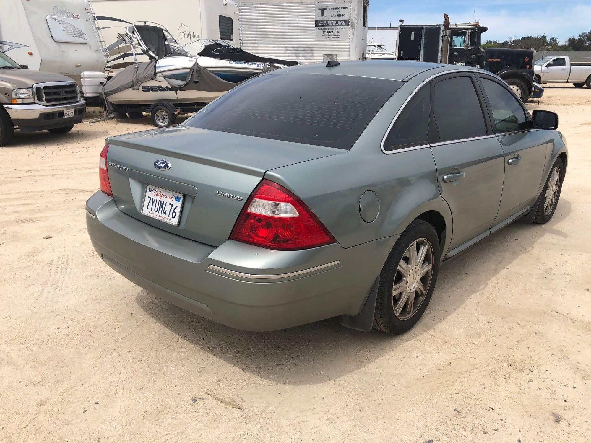 2007 FORD FIVE HUNDRED LIMITED