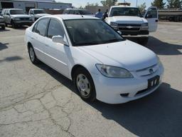 2005 HONDA CIVIC HYBRID