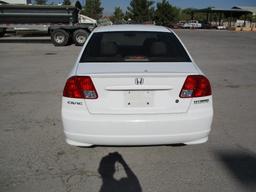 2005 HONDA CIVIC HYBRID