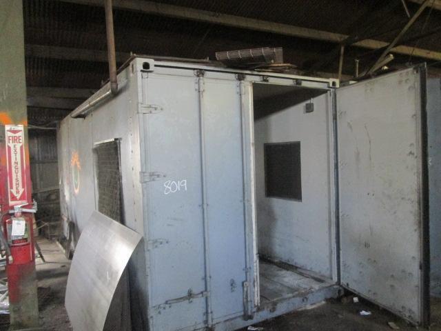 20' Container with Ingersol Rand 15T-T3020BP Air Compressor and Unk Air Compressor. Both Are