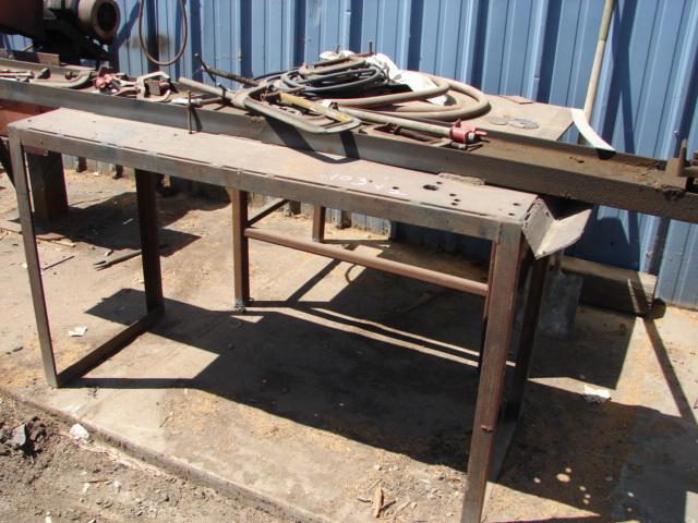 Hydraulic Cylinder Rebuild stand and table