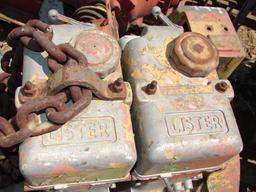 Lister Diesel 2 Cylinder Motor