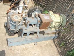 3x2 Centrifugal Pump with an Electric Motor