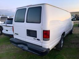 2010 FORD E350 CARGO VAN