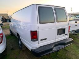 2010 FORD E350 CARGO VAN