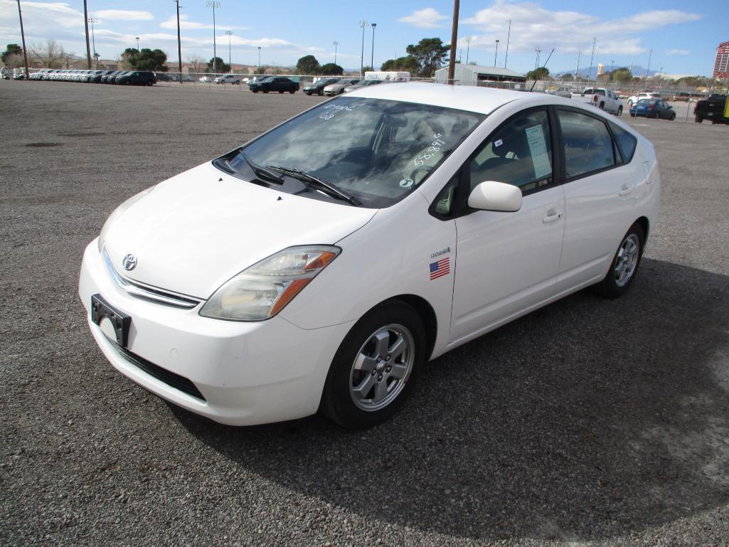 YEAR 2008 MAKE TOYOTA MODEL PRIUS VIN JTDKB20U783444472 ODOMETER 58891 ODOMETER STATEMENT EX