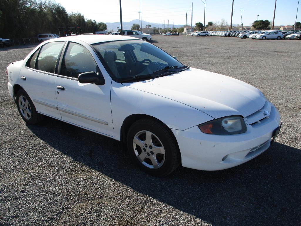 YEAR 2004 MAKE CHEV MODEL CAVALIER VIN 3GIJC52634S152825 DESCRIPTION DUAL FUEL CNG SYSTEM DOES NOT