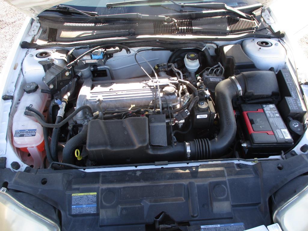 YEAR 2004 MAKE CHEV MODEL CAVALIER VIN 3GIJC52634S152825 DESCRIPTION DUAL FUEL CNG SYSTEM DOES NOT