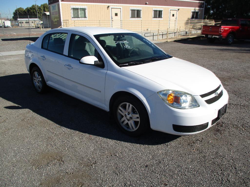 YEAR 2005 MAKE CHEV MODEL COBALT LS VIN 1G1AL52F957553358 ODOMETER 75320 ODOMETER STATEMENT EX