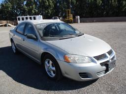 YEAR 2005 MAKE DODGE MODEL STRATUS VIN 1B3EL46T45N607648 DESCRIPTION FADED PAINT ODOMETER 74341