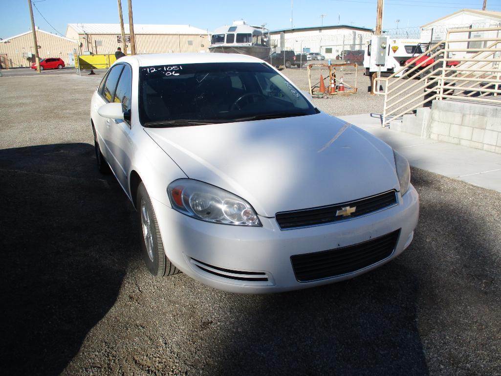 YEAR 2006 MAKE CHEV MODEL IMPALA LT VIN 2G1WT55K969438595 ODOMETER 89774 ODOMETER STATEMENT EX