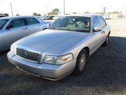 YEAR 2006 MAKE MERCURY MODEL GRAND MARQUIS VIN 2MEFM75W06X624376 ODOMETER 86620 ODOMETER STATEMENT