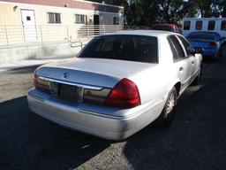 YEAR 2006 MAKE MERCURY MODEL GRAND MARQUIS VIN 2MEFM75W06X624376 ODOMETER 86620 ODOMETER STATEMENT