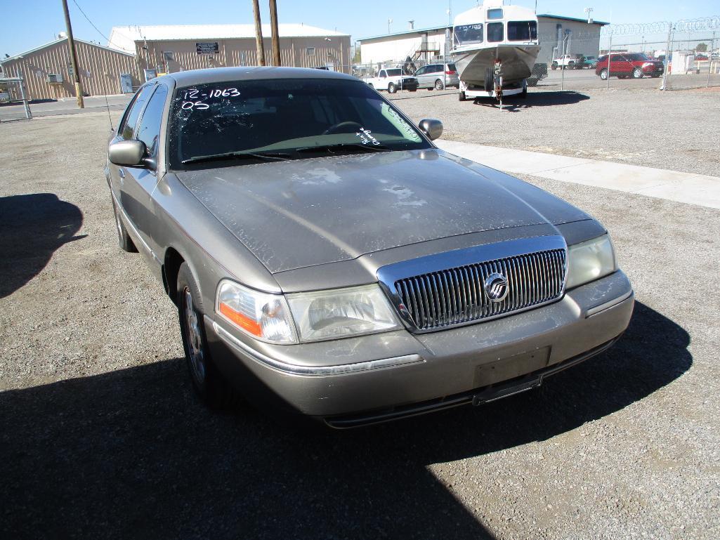 YEAR 2005 MAKE MERCURY MODEL GRAND MARQUIS VIN 2MEFM75WX5X633245 ODOMETER 104569 ODOMETER STATEMENT