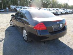 YEAR 2007 MAKE HONDA MODEL ACCORD VIN 1HGCM66537A012088 ODOMETER 103389 ODOMETER STATEMENT EX