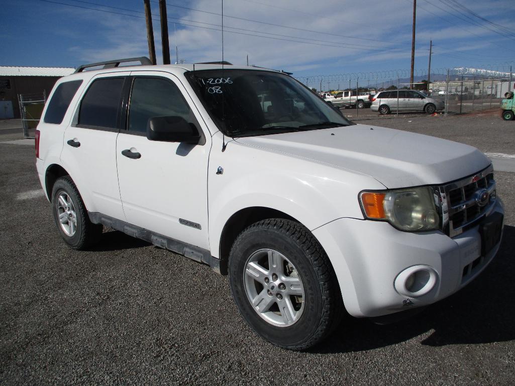 YEAR 2008 MAKE FORD MODEL ESCAPE HYBRID VIN 1FMCU59H28KE43463 ODOMETER 92968 ODOMETER STATEMENT EX