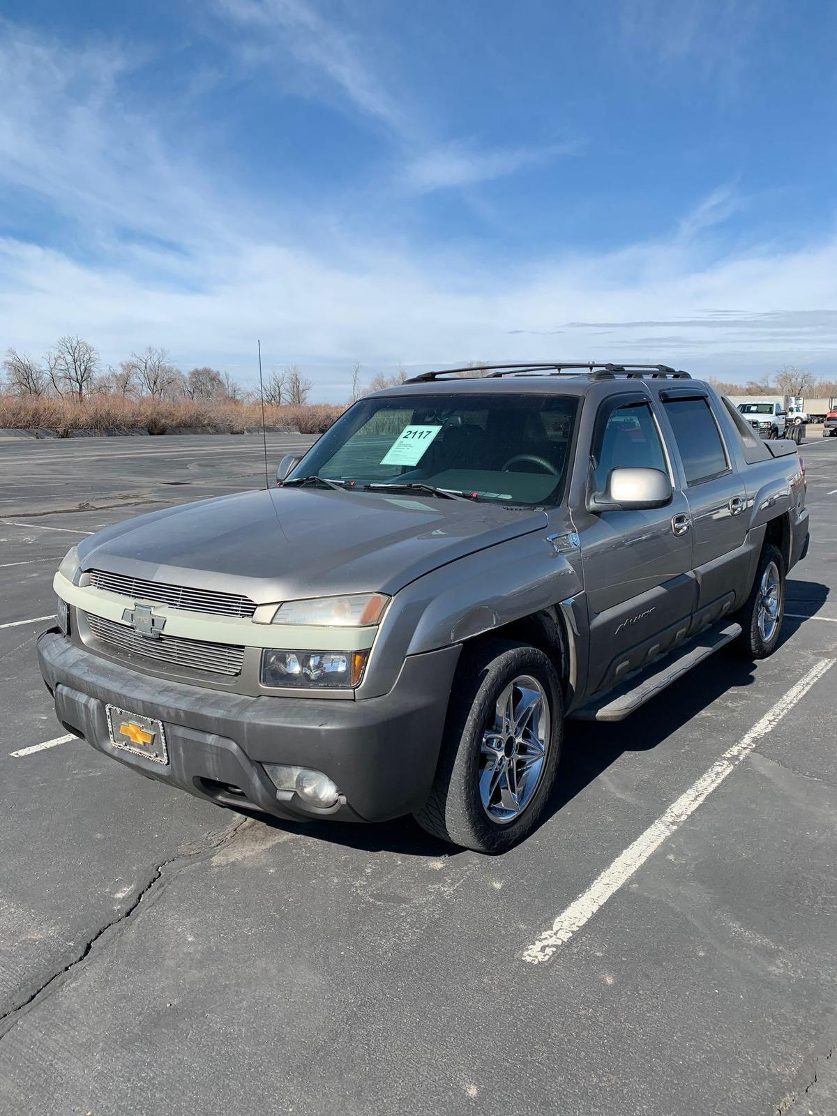 2002 CHEV AVALANCHE 4X4