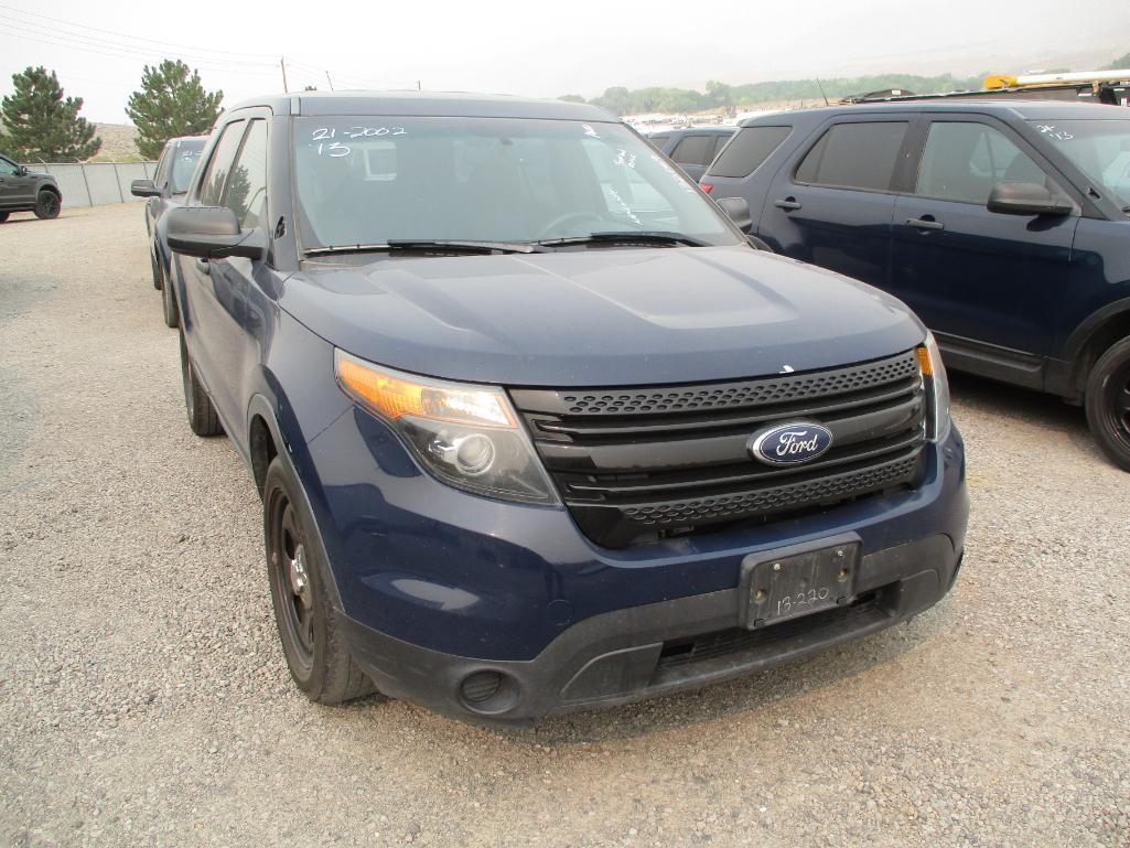 2013 FORD INTERCEPTOR SUV