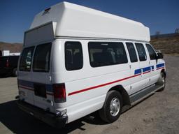 2012 FORD E-350 HIGH CUBE VAN