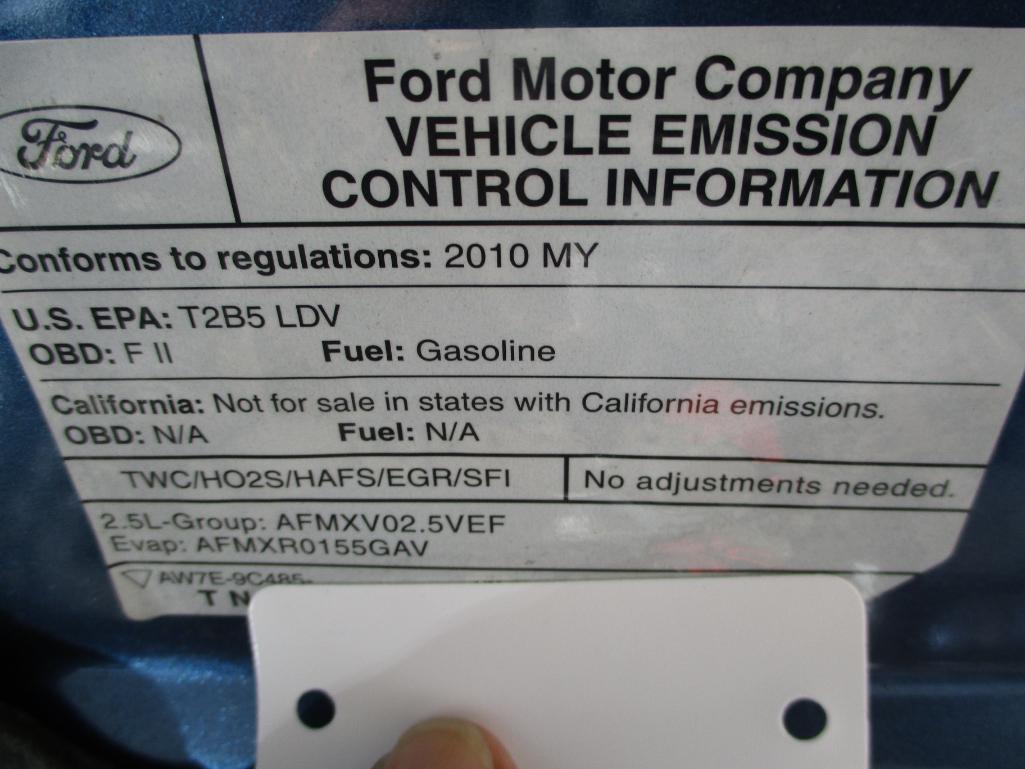 2010 FORD FUSION