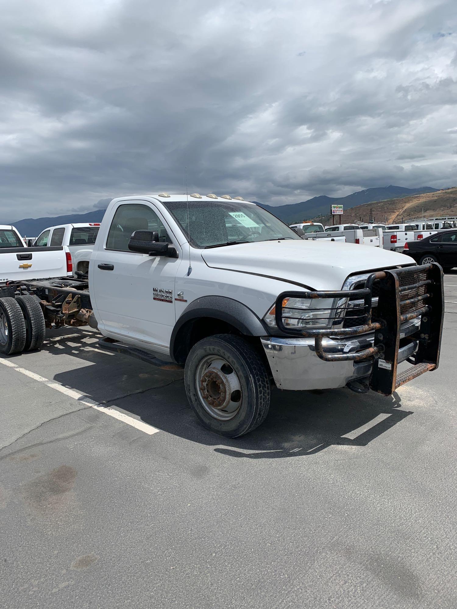 2014 RAM 5500 CAB & CHAS