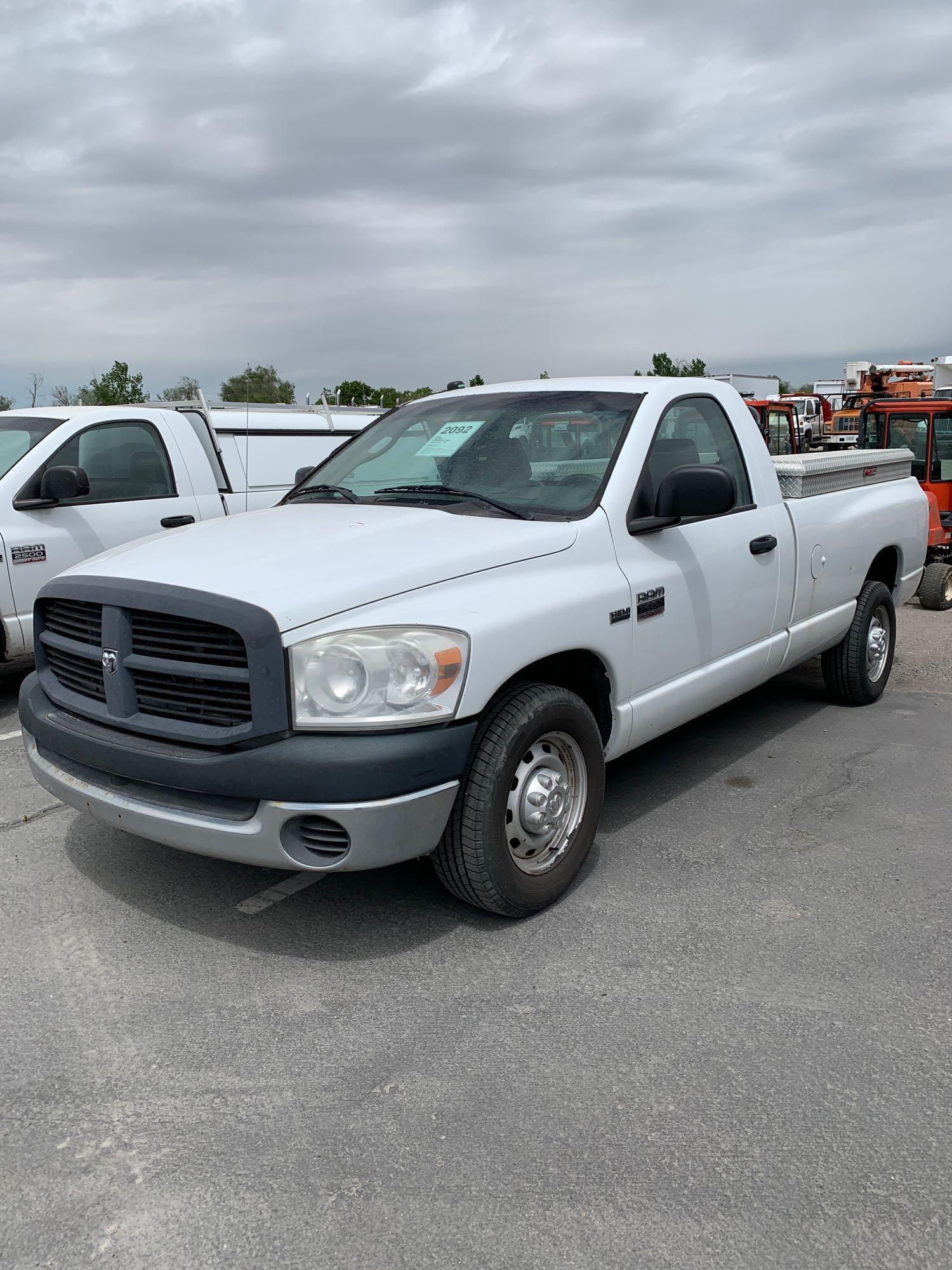 2007 DODGE 2500 2WD