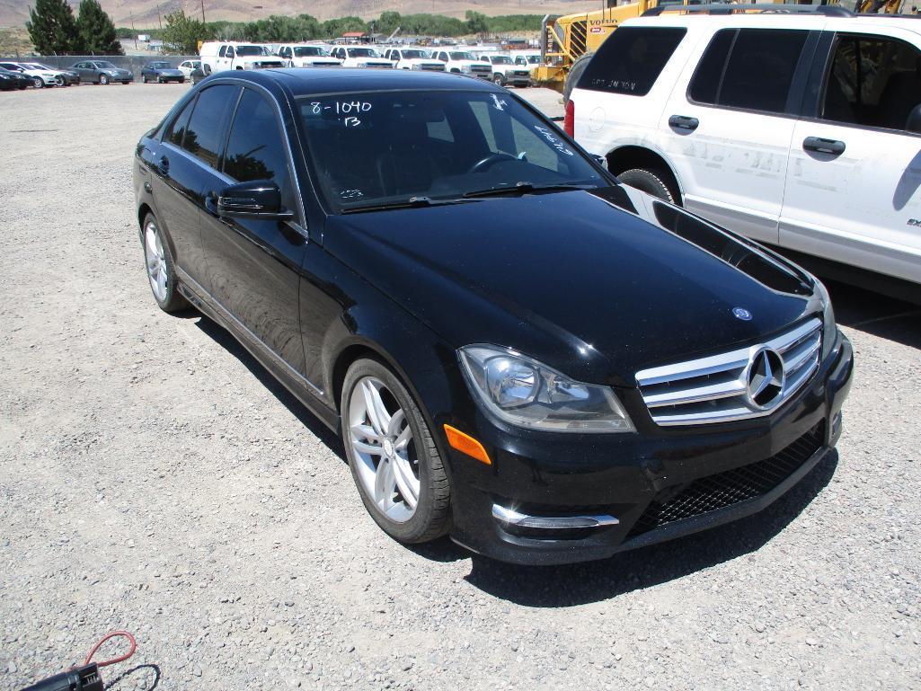 2013 MERCEDES C CLASS 4 MATIC