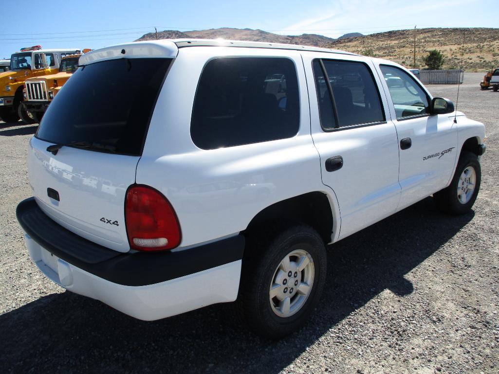 2001 DODGE DURANGO SPORT